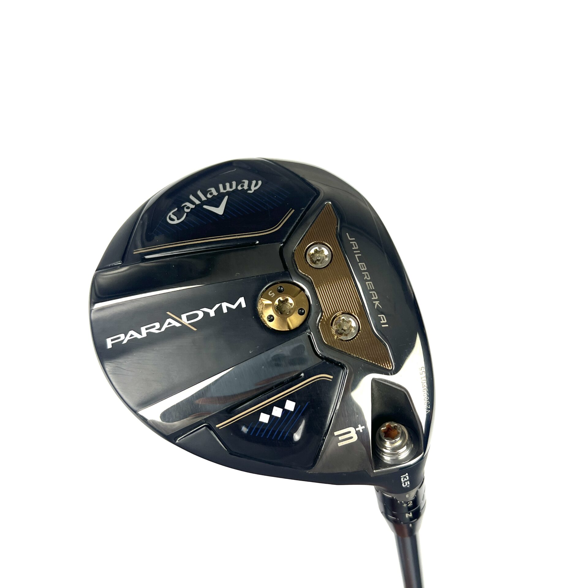 Callaway Paradym Triple Diamond 3 Wood / 13.5 Degree / Hzrdus Regular Flex