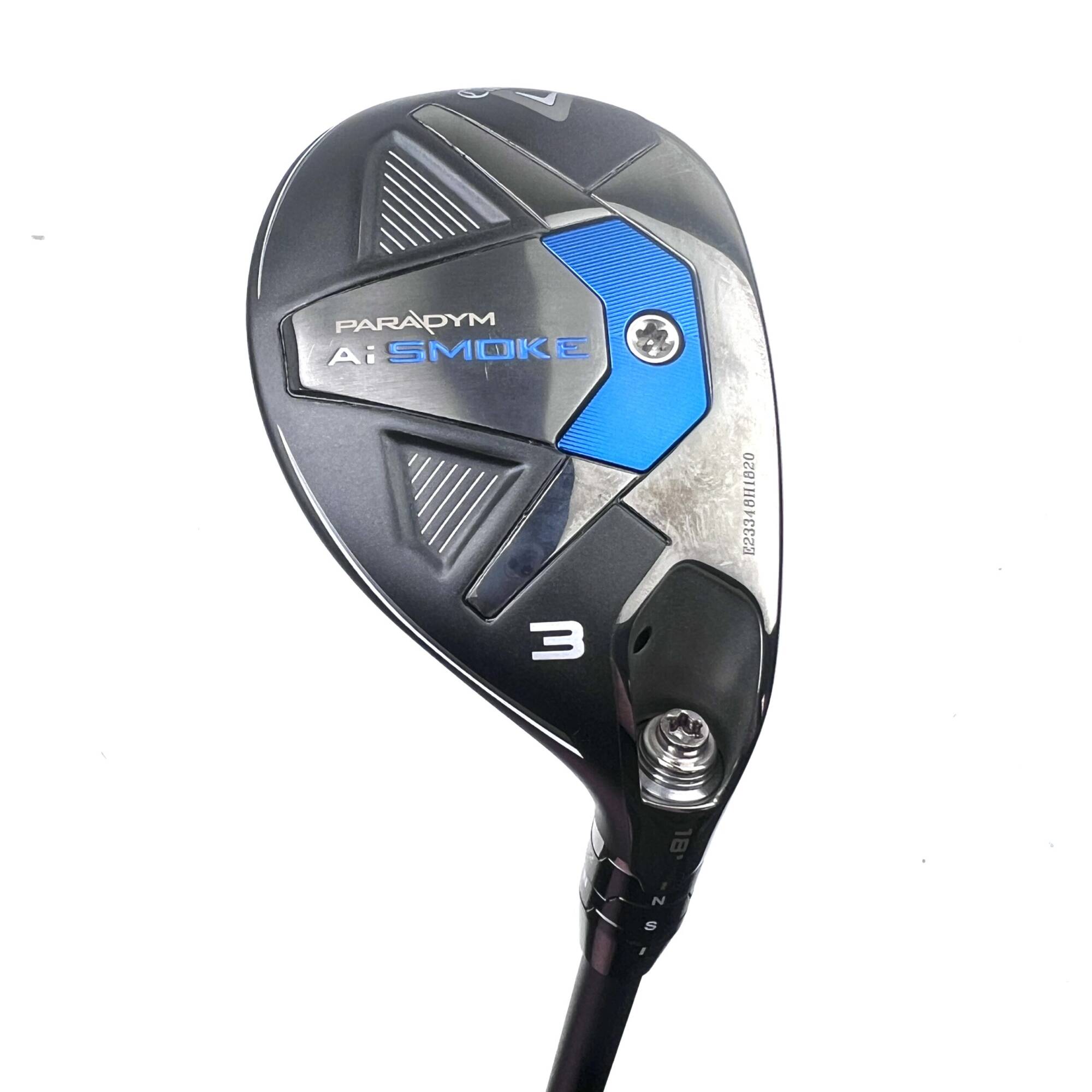 Callaway Paradym AI Smoke 3 Hybrid / 18 Degree / Cypher 70 Stiff Flex