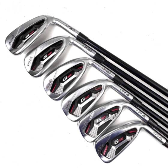 Ping G410 Irons / 5-PW / Alta CB Stiff Flex