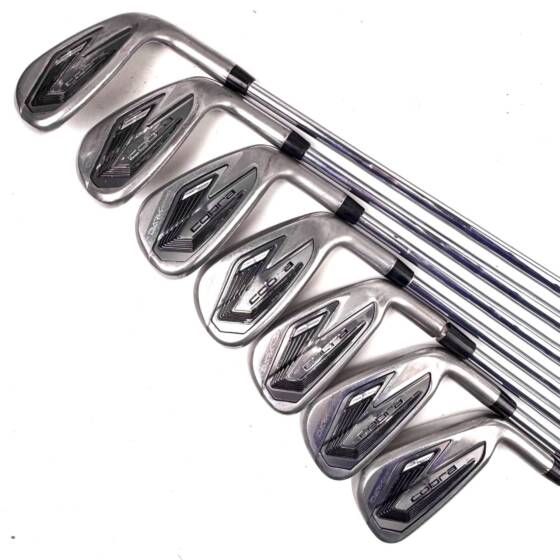Cobra Darkspeed Irons / 5-GW / KBS $-Taper Lite Stiff Flex