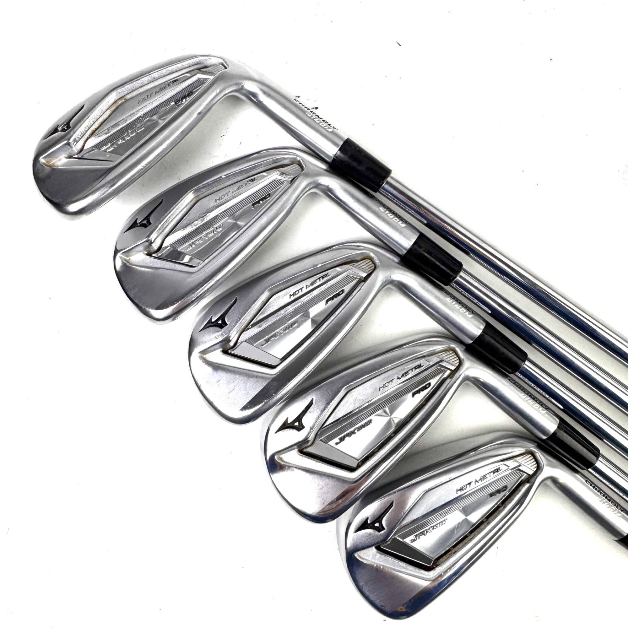 Mizuno JPX 919 Hot Metal Pro Irons / 6-PW / AMT White R300 Regular