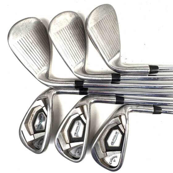 Callaway Rogue Irons / 6-SW / True Temper Regular Flex