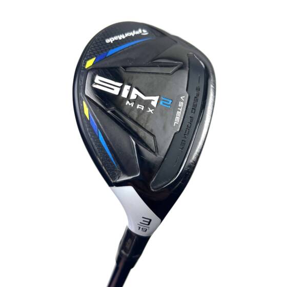 Taylormade Sim2 Max 3 Hybrid / 19 Degree / Ventus 7S Stiff Flex
