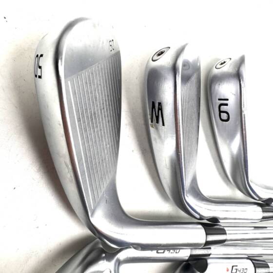 Ping G430 Irons / 6-PW + 50 Degree / Elevate MPH Regular Flex