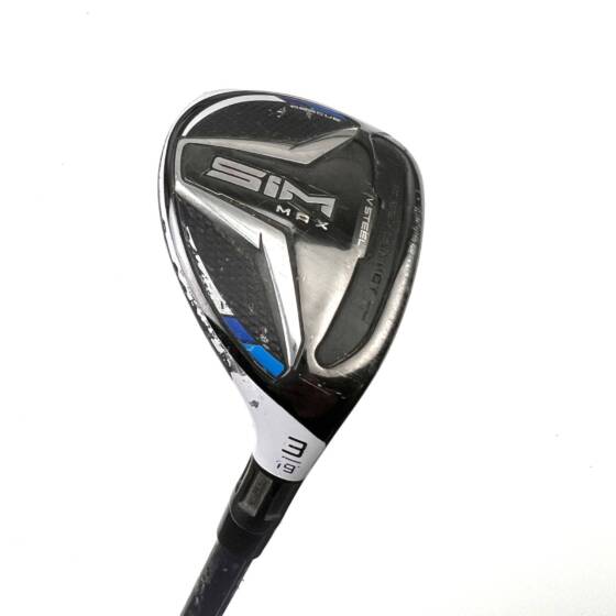 Taylormade Sim Max 3 Hybrid / 19 Degree / Ventus 7 Stiff Flex