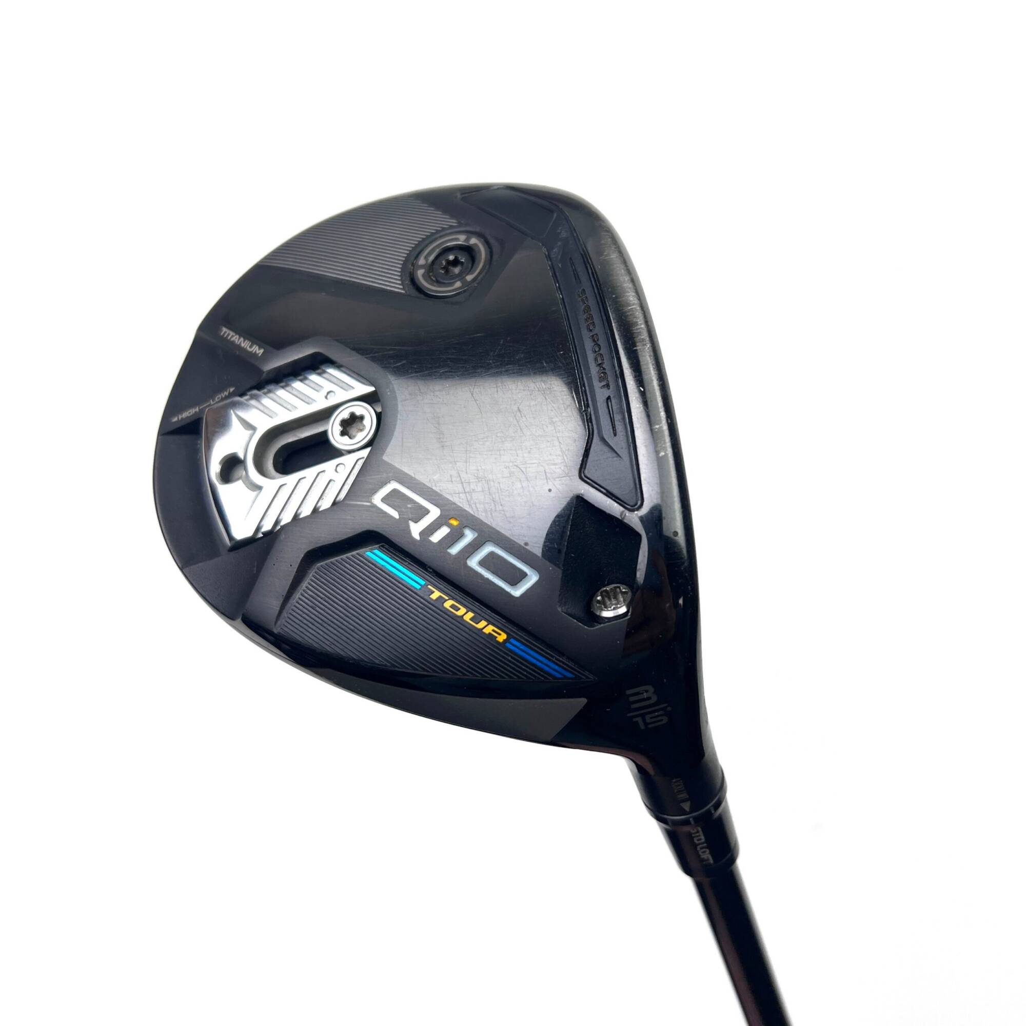 Taylormade QI10 Tour 3 Wood / 15 Degree / Kai'li Blue 70 X-Stiff Flex