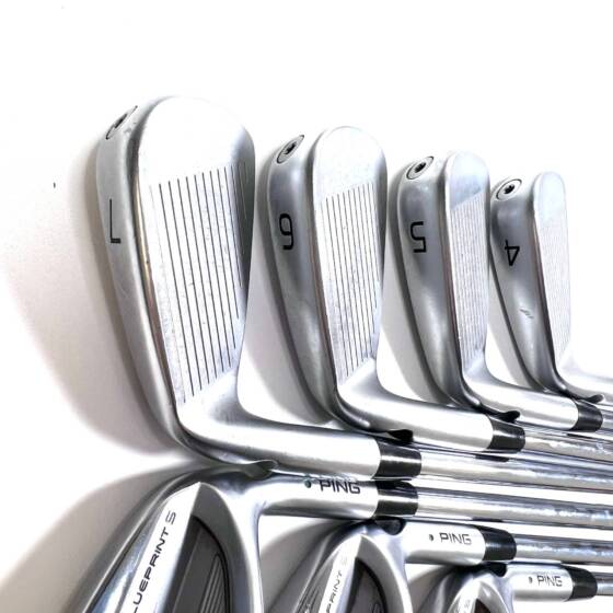 Ping Blueprint S Irons / 4-PW / N.S.Pro Modus 3 X-Stiff Flex