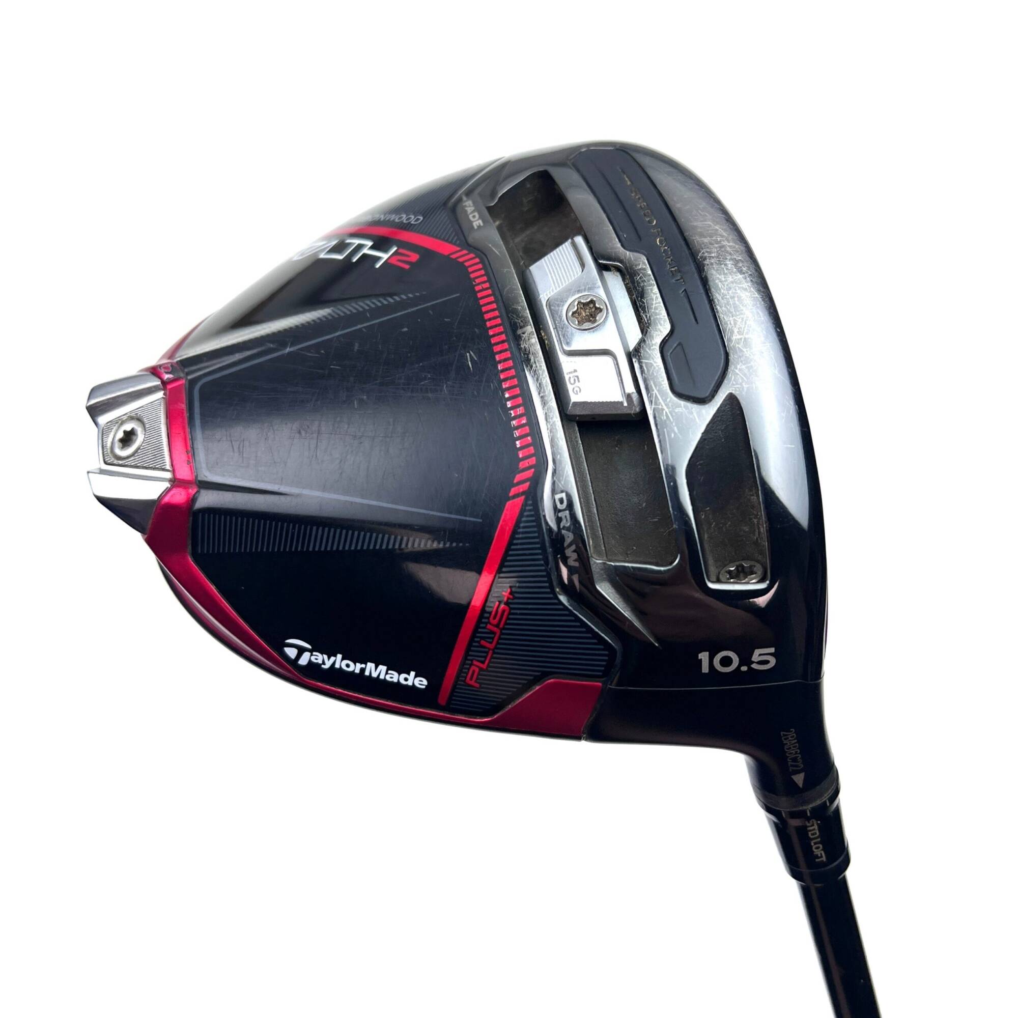 Taylormade Stealth 2 Plus Driver / 10.5 Degree / HZRDUS Stiff Flex