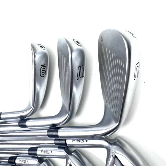 Left Handed Ping G425 Irons / 5-UW / KBS Tour 120 Stiff Flex