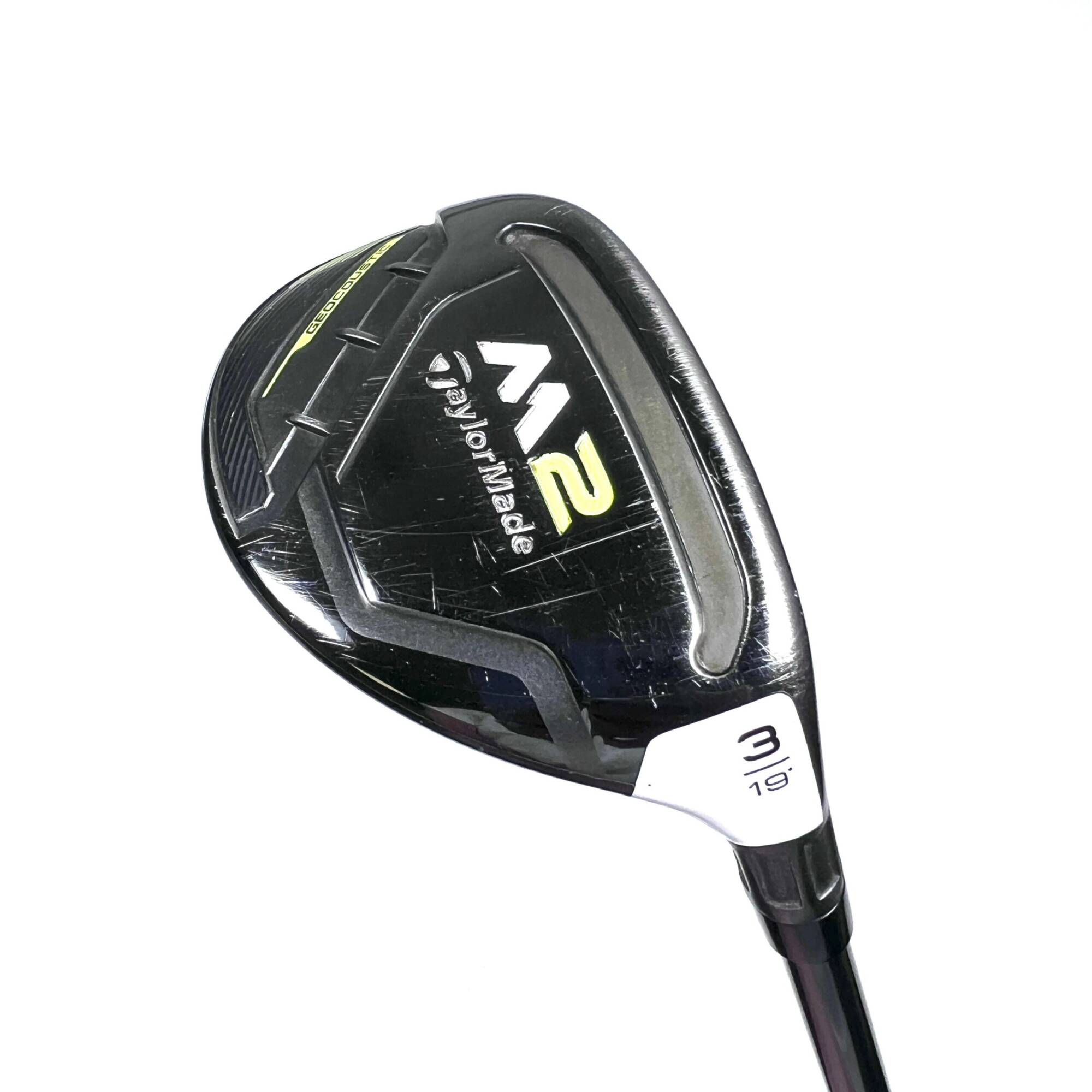 Taylormade M2 2017 3 Hybrid / 19 Degree / Reax M2 75 Stiff Flex