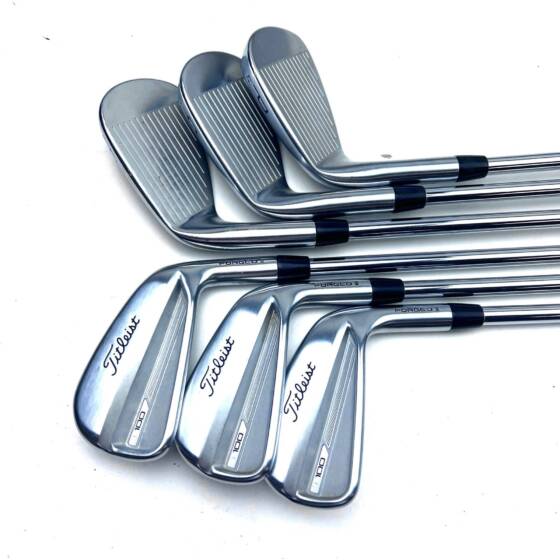 Titleist T100 2023 Irons / 5-PW /  AMT Black S300 Stiff Flex