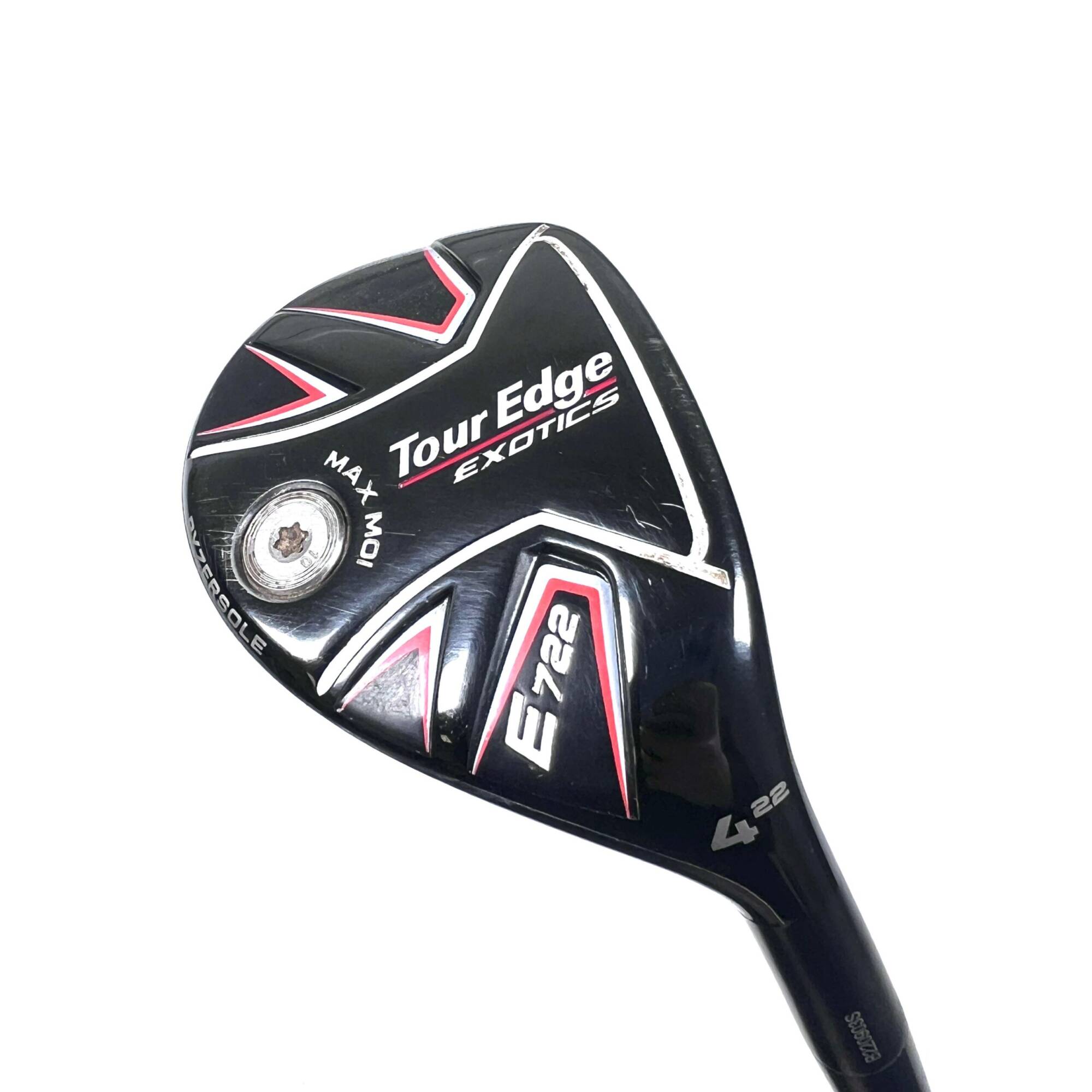 Tour Edge Exotics E722 4 Hybrid / 22 Degree / KBS 80 Stiff Flex