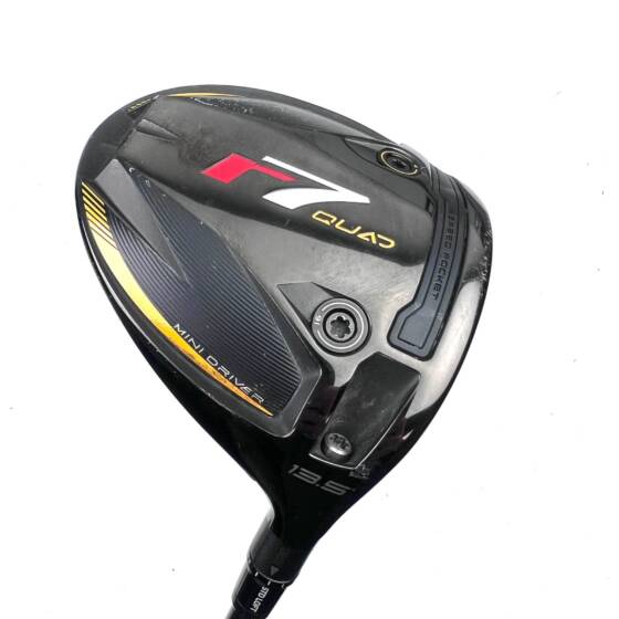 Taylormade R7 Quad Mini Driver / 13.5 Degree / Fujikura Speeder Stiff Flex