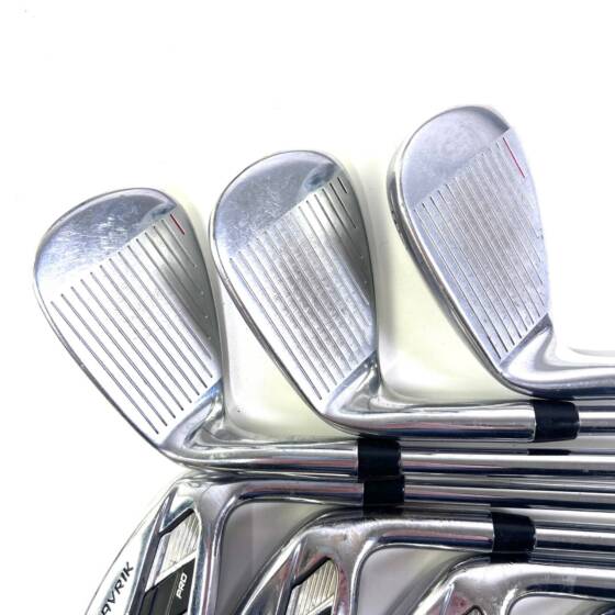 Callaway Mavrik Pro Irons / 5-PW+AW / Elevate 105 Stiff Flex