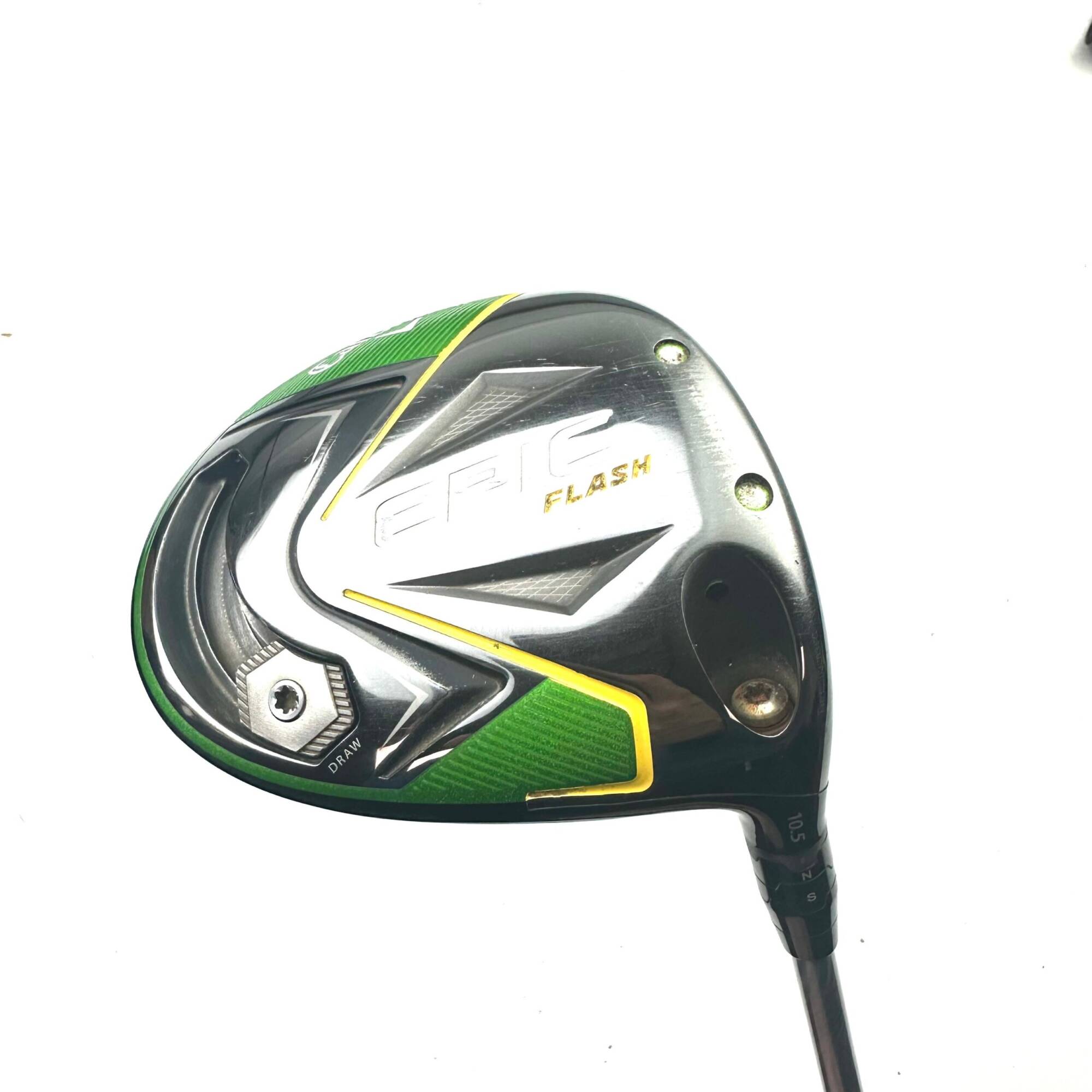 Callaway Epic Flash Driver / 10.5 Degree / Evenflow Green Regular Flex