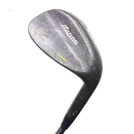 Mizuno MP Series RAW Black OX Gap Wedge / 52 Degree / Dynamic Gold Wedge Flex
