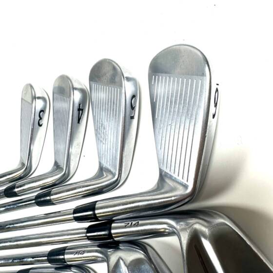 Left Handed Titleist 714 Forged MB Irons / 3-PW / Dynamic Gold Stiff Flex