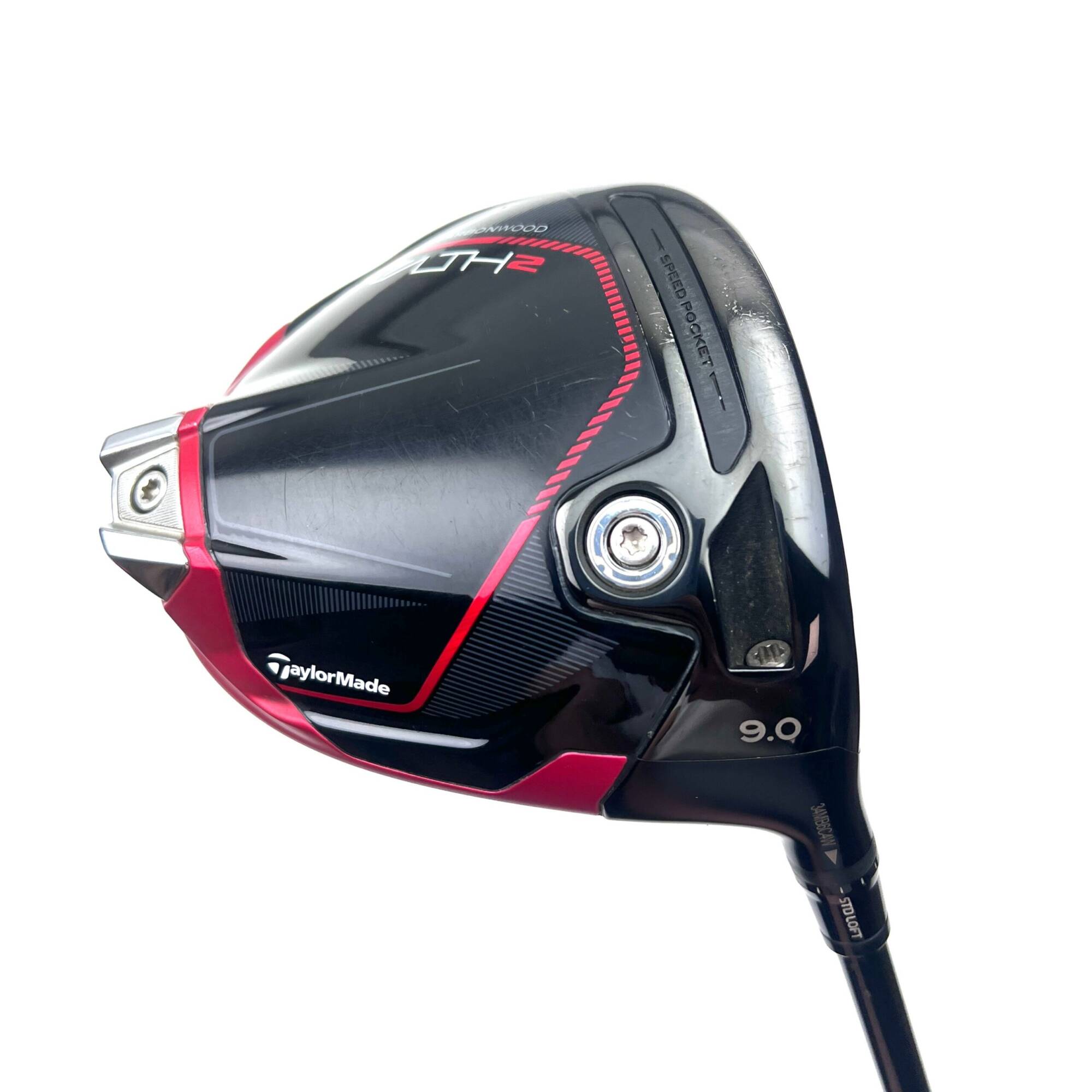Taylormade Stealth 2 Driver / 9 Degree / Kai'li Red 60 Stiff Flex