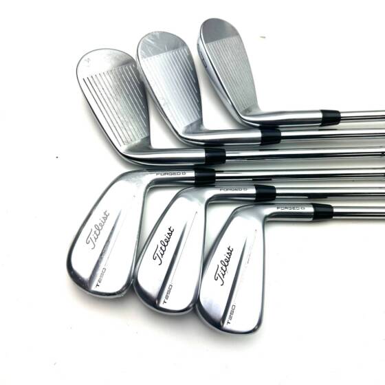 Titleist 2025 T250 Irons / 5-PW / AMT Silver Stiff Flex