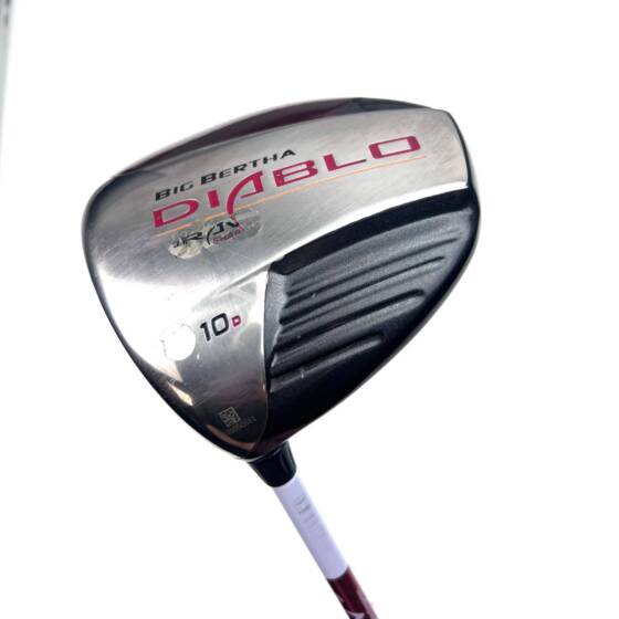 Left Handed Callaway Big Bertha Diablo Driver / 10 Degree / Aldila DVS Regular Flex
