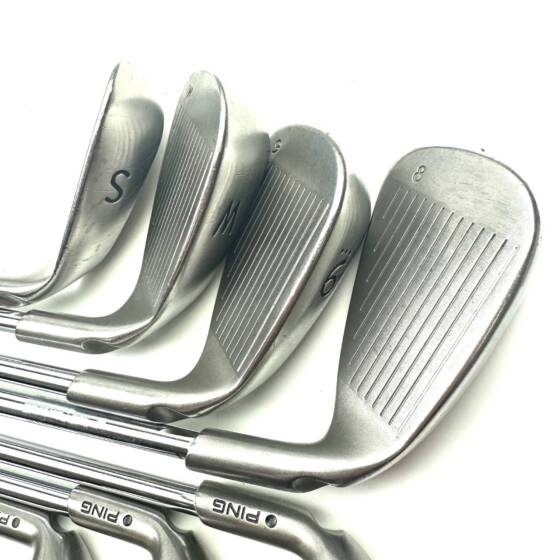 Left Handed Ping G15 Irons / 5-SW / AWT Regular Flex