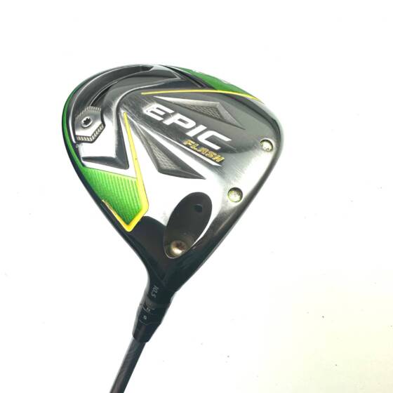 Callaway Epic Flash Driver / 10.5 Degree / Evenflow Green Regular Flex