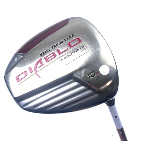 Callaway Big Bertha Diablo Driver / 10 Degree / Aldila DVS 65 Regular Flex