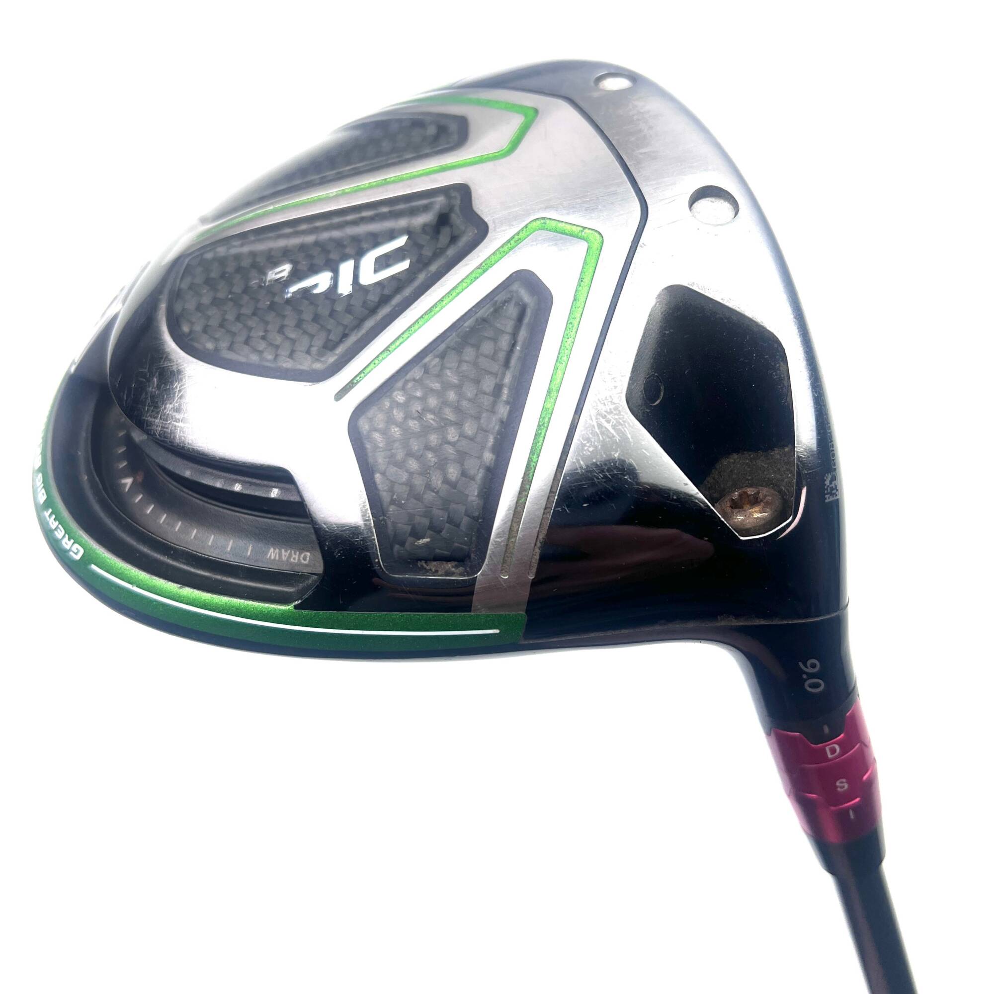 Callaway Great Big Bertha Epic Driver / 9 Degree / Evenflow Riptide 50 Small Batch Regular Flex