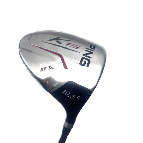 Ping K15 SF Tec Driver / 10.5 Degree / Pro Launch Red Stiff Flex