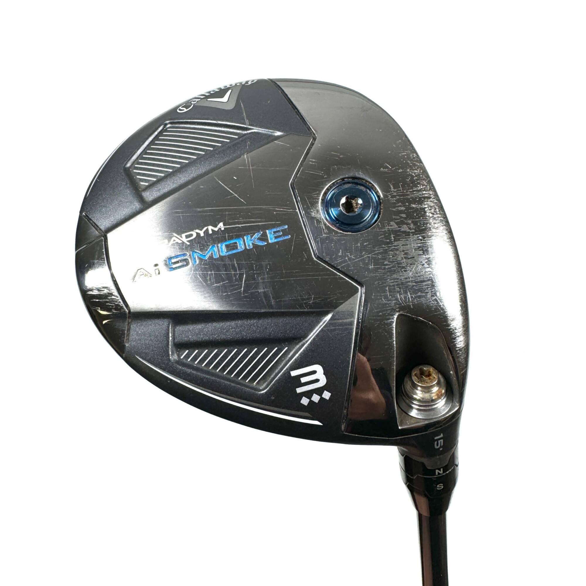 Callaway Paradym AI Smoke Triple Diamond 3 Wood / 15 Degree / Denali Black