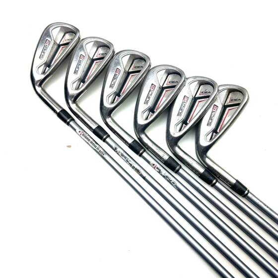 Left Handed Adams Idea Super S Irons / 5-PW / Matrix Kujoh 85 Regular Flex