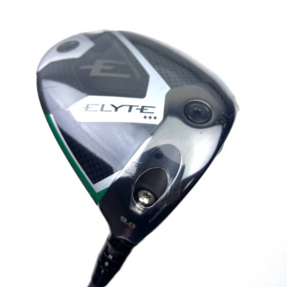 New Callaway Elyte Triple Diamond Driver / 9 Degree / Denali Frost Stiff Flex