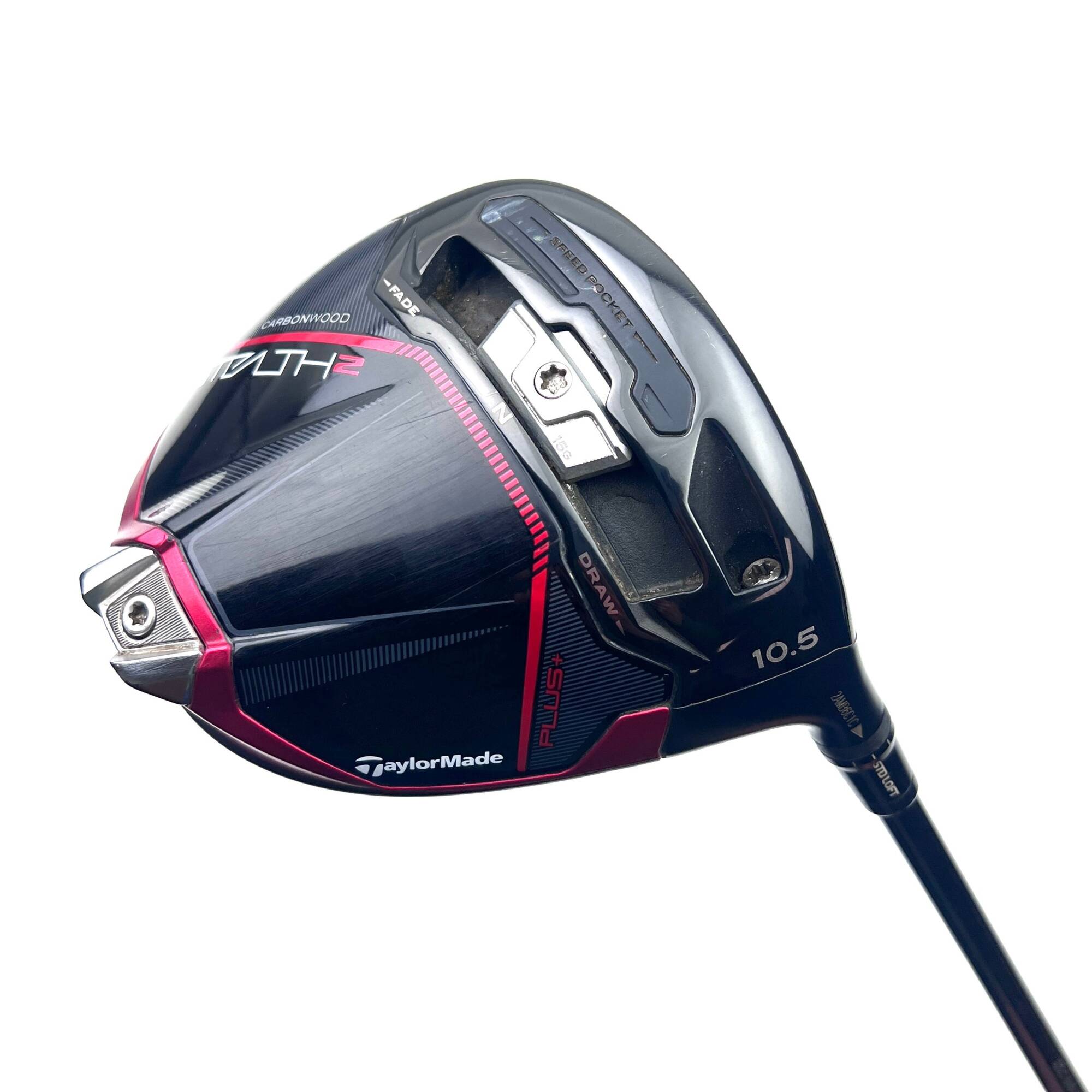 Taylormade Stealth 2 Plus Driver / 10.5 Degree / Kai'li Red 60 Stiff Flex