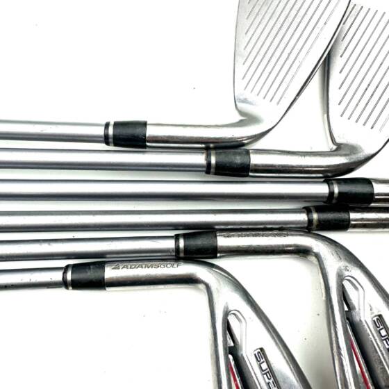 Left Handed Adams Idea Super S Irons / 5-PW / Matrix Kujoh 85 Regular Flex