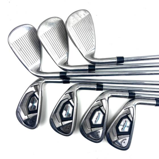 Callaway Rogue CF18 Irons / 4-PW / XP95 S300 Stiff Flex