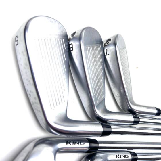 Cobra LTDx One Length Irons / 5-PW / KBS $-Taper 120 Stiff Fex
