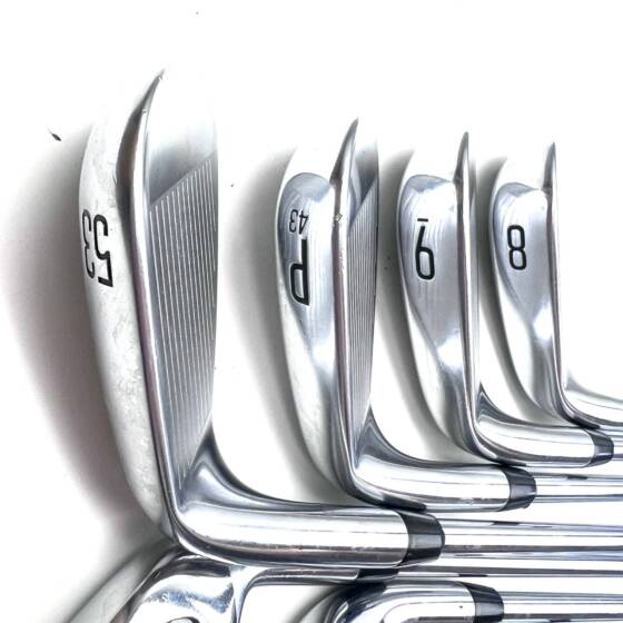 Titleist T300 2021 Irons / 4-PW+53 / AMT Black S300 Stiff Flex