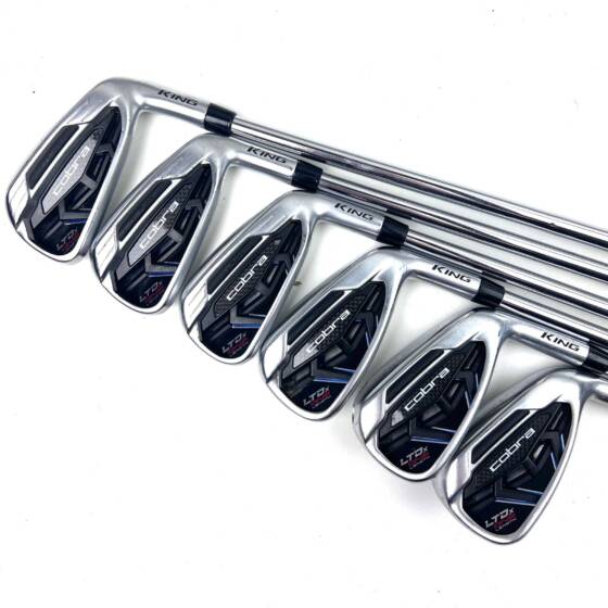 Cobra LTDx One Length Irons / 5-PW / KBS $-Taper 120 Stiff Fex
