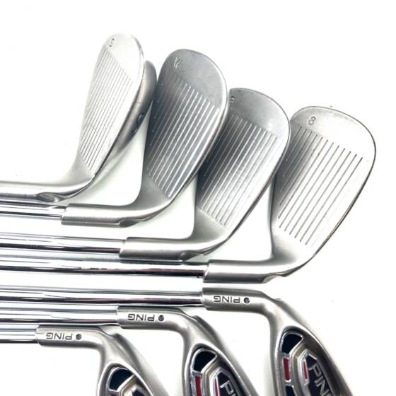 Left Handed Ping G15 Irons / 5-SW / AWT Regular Flex