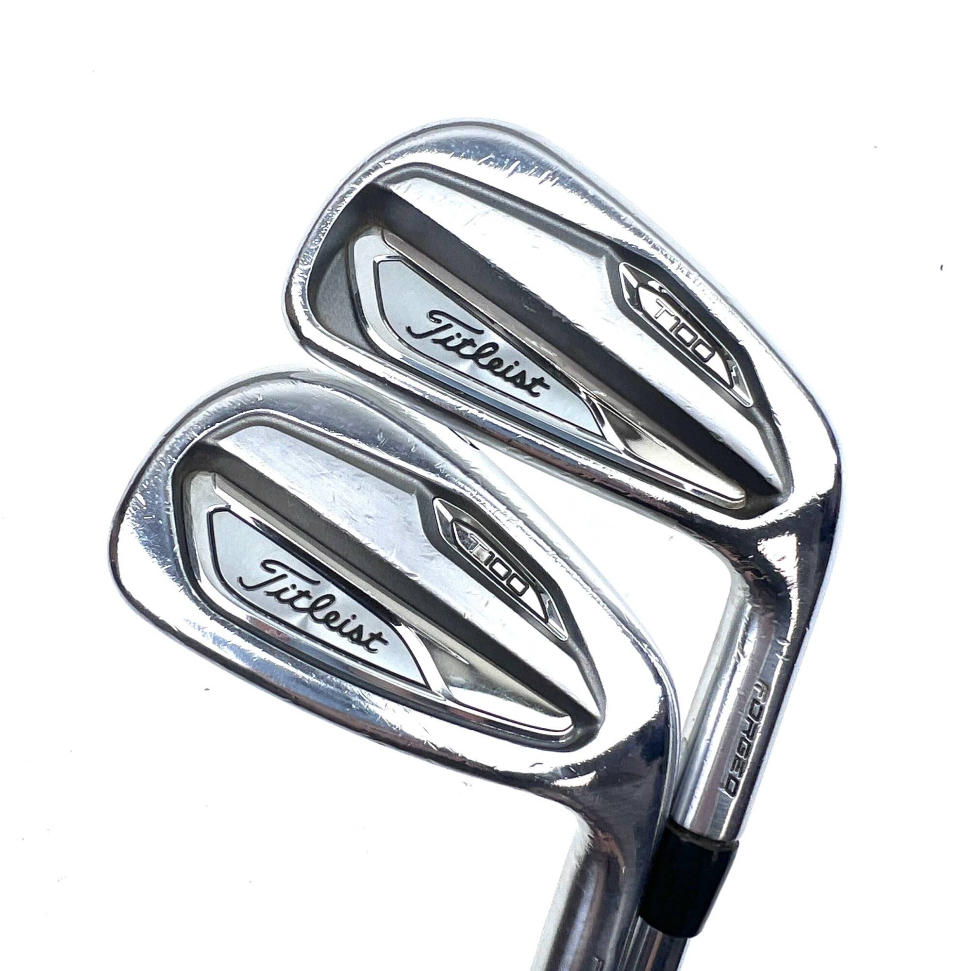 Titleist T100 2019 Irons / 4-PW / AMT S300 Stiff Flex