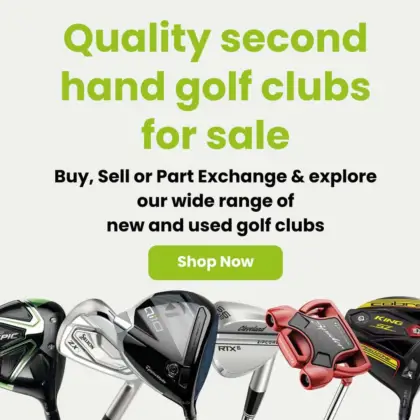 Quality Second hand golf clubs for sale