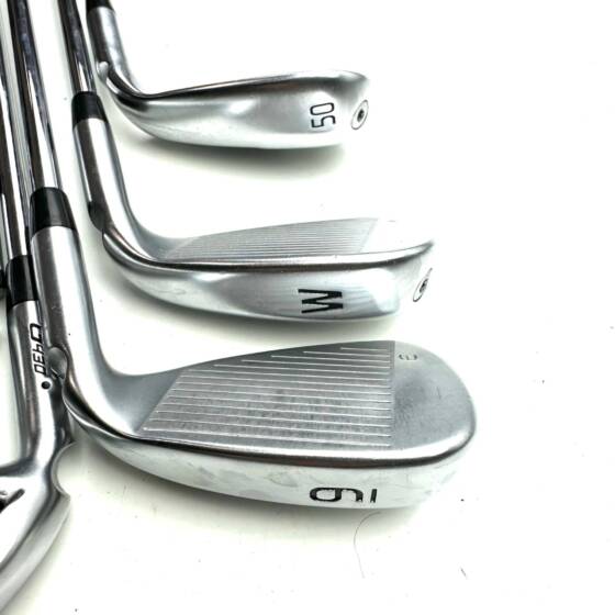 Left Handed Ping G430 Irons / 5-PW + 50 Degree / Elevate MPH 95 Regular Flex