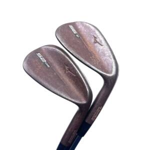 Mizuno T22 RAW Wedge Set / 52, 56 Degree / Dynamic Gold S400 Stiff Flex