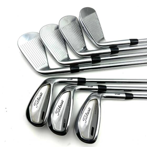 Titleist 718 CB Forged Irons / 4-PW / Project X LZ X-Stiff Flex