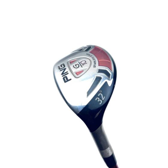 Left Handed Ping G10 6 Hybrid / 32 Degree / TFC 129 Senior Flex