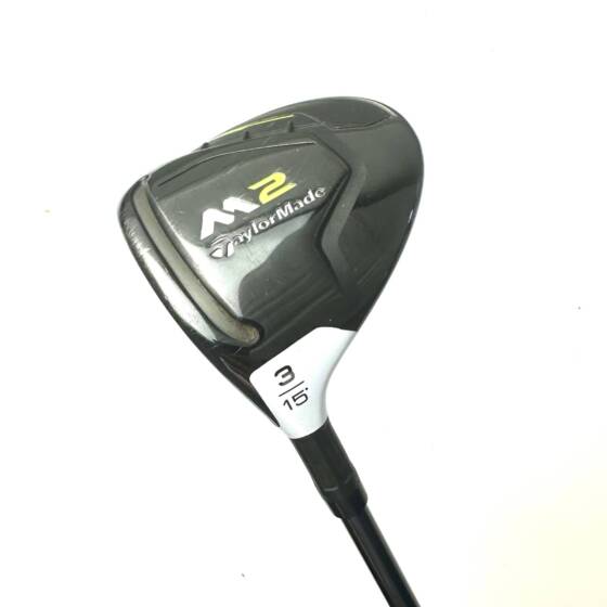 Left Handed Taylormade M2 2017 3 Wood / 15 Degree / REAX 55 Regular Flex