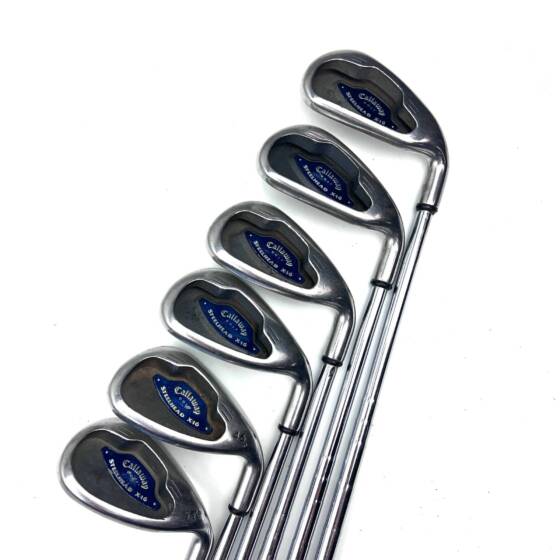 Callaway Steelhead X-16 Irons / 6-SW / Ultralite Regular Flex