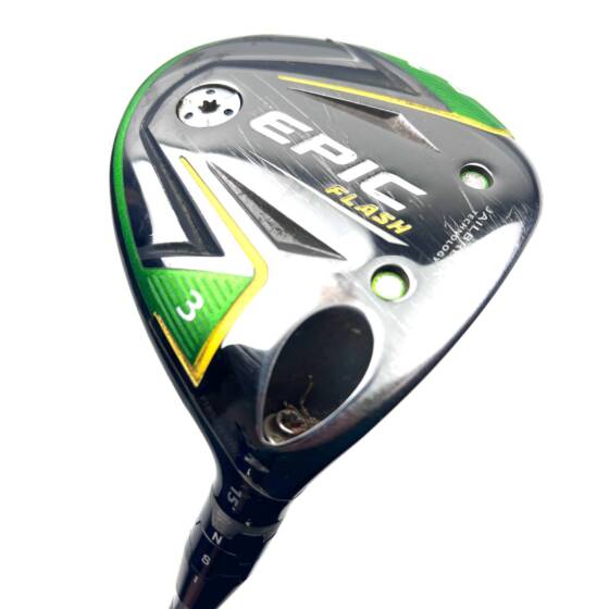 Callaway Epic Flash 3 Wood / 15 Degree / Evenflow Stiff Flex