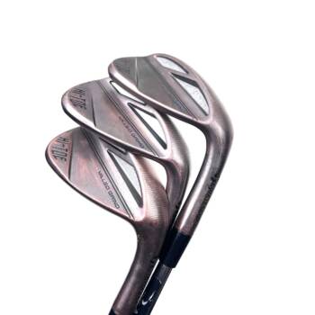 Taylormade Hi-Toe Milled Grind 3 Wedge Set / 50, 56, 60 Degree / KBS Regular Flex