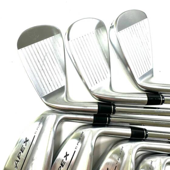 Callaway Apex TI Fusion Irons / 4-PW / Dynamic Gold Mid 100 S300 Stiff Flex